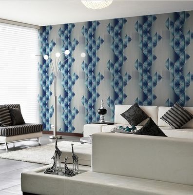 품질  Modern Geometric Pattern PVC Wallpaper 3D Wallpaper For Living Room 공장